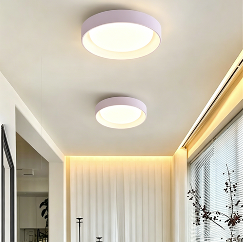 Modern Nordic Round Flush Ceiling Lights for Hallway