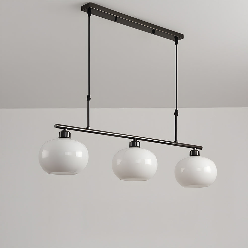 Nordic Glass Pendant Light Dining Table Adjustable Suspended Light Fixture