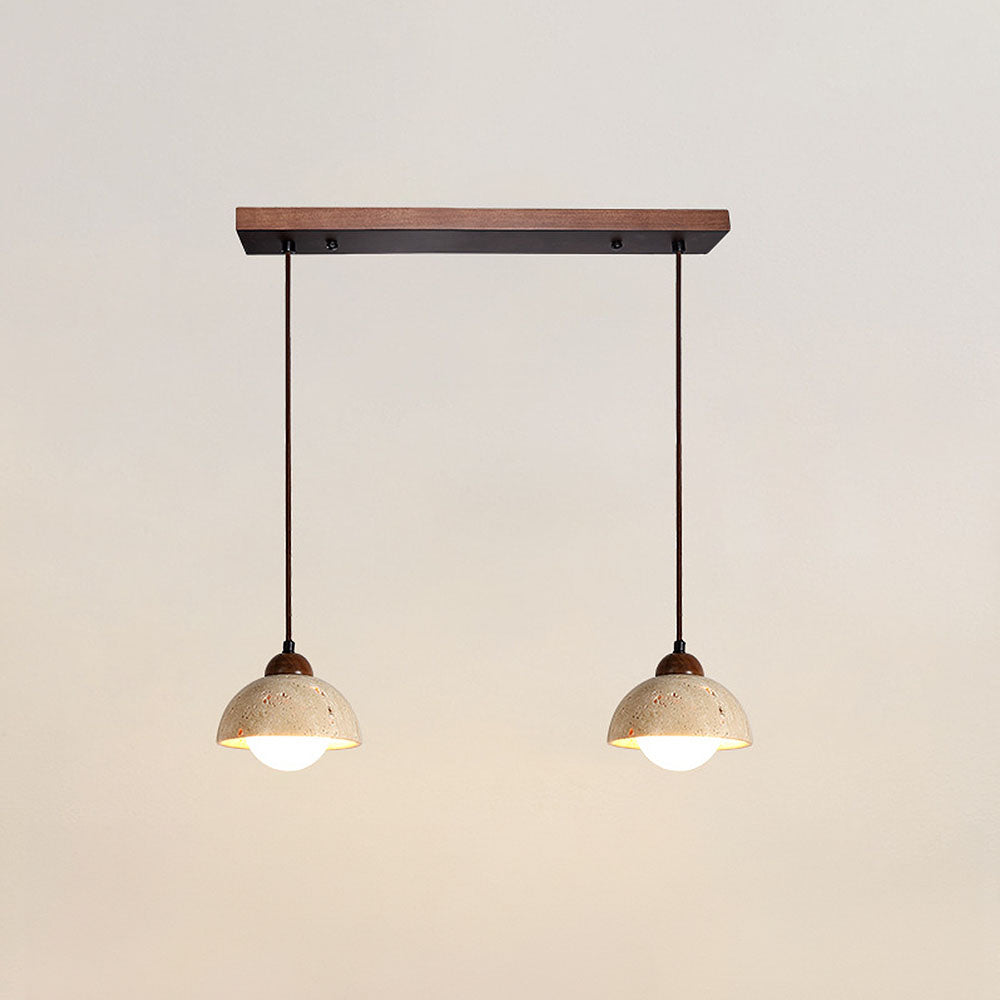 Minimalism White Stone Kitchen Pendant Lighting