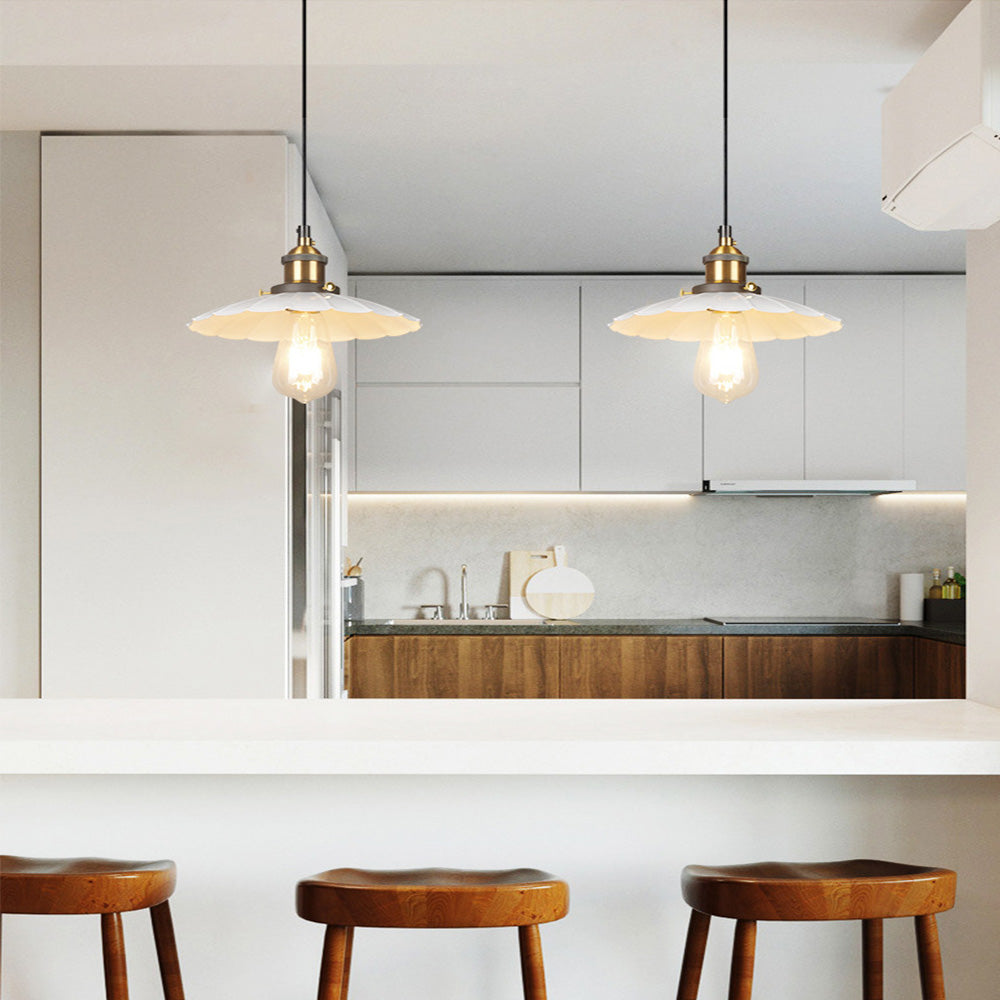 Simple White Design Living Room Pendant Light