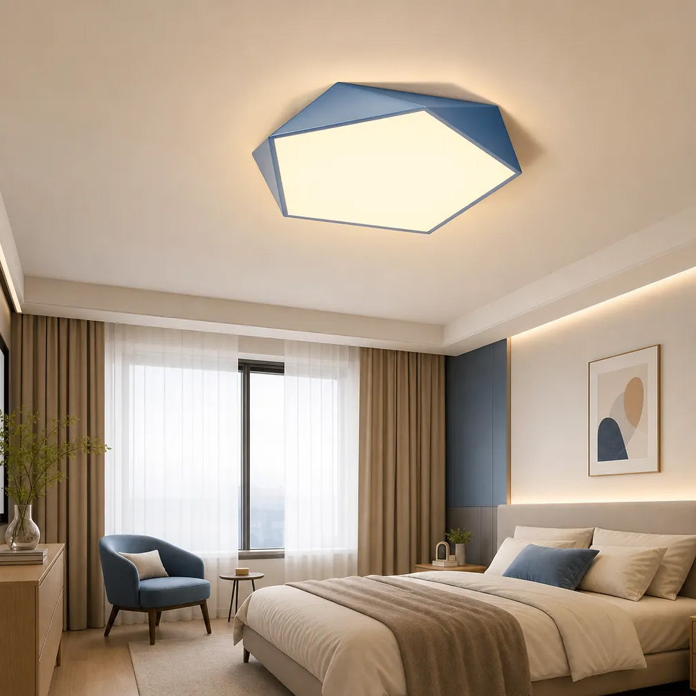 Modern Macaroon Dimmable LED Ceiling Light for Bedroom Hallway