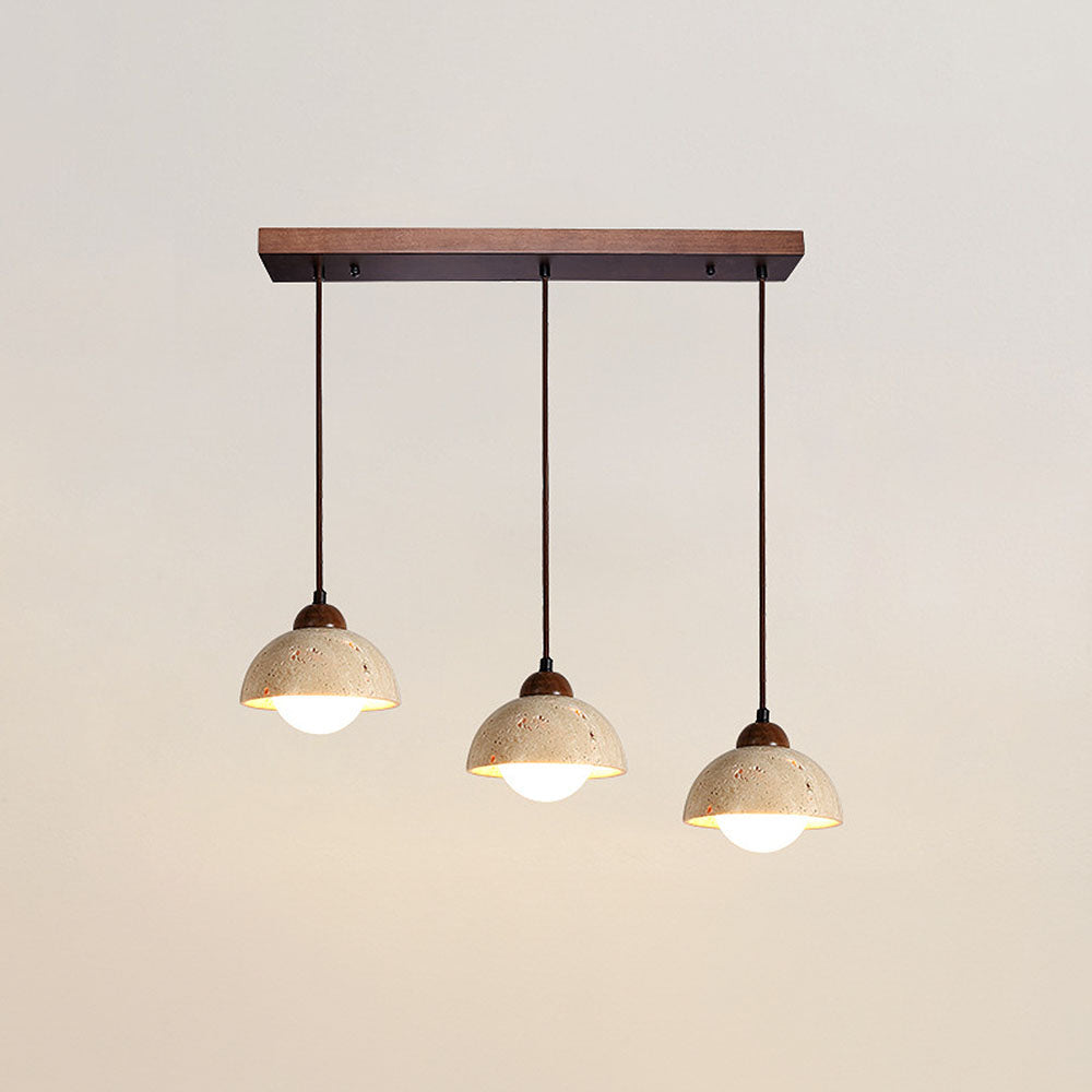 Minimalism White Stone Kitchen Pendant Lighting