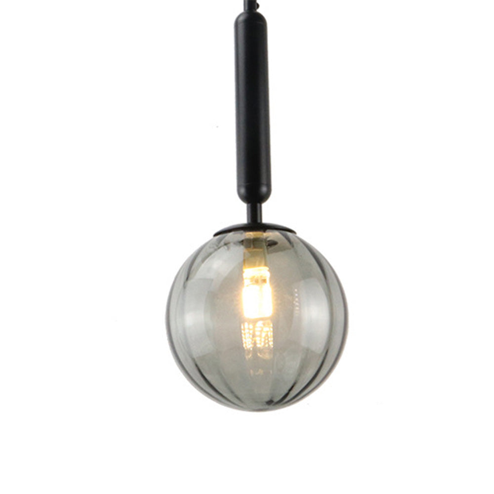 Colorful Glass Pendant Lights For Kitchen