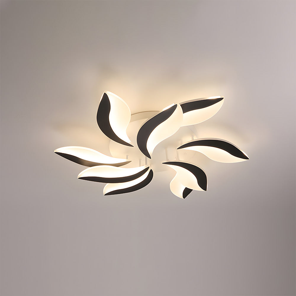 Multi-Lights Flower Acrylic LED Ceiling Light For Living Room