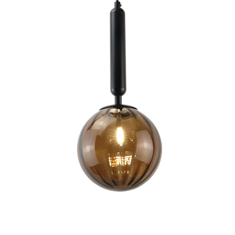 Colorful Glass Pendant Lights For Kitchen