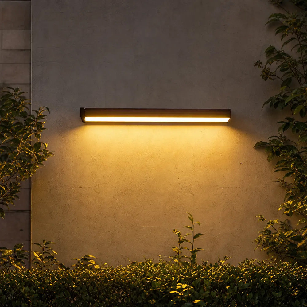 Modern IP65 Waterproof Outdoor LED Linear Wall Lamp