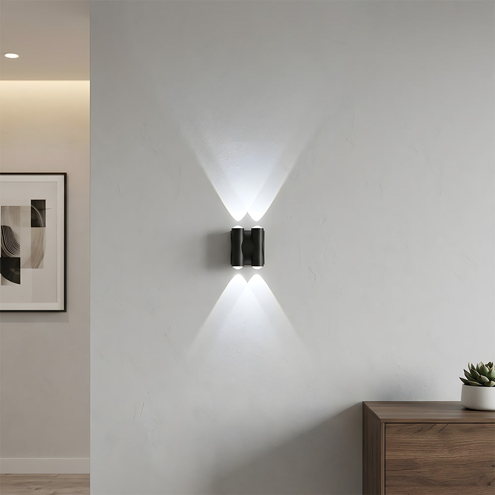 Modern LED Outdoor Wall Lights for Garden Entryway