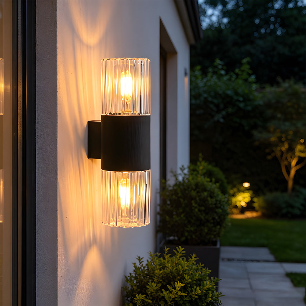 Modern Up and Down Waterproof Wall Sconce for Outdoor Porch