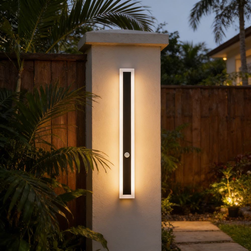 Outdoor Sensor Wall Light, IP65 Garden Wall Lamp