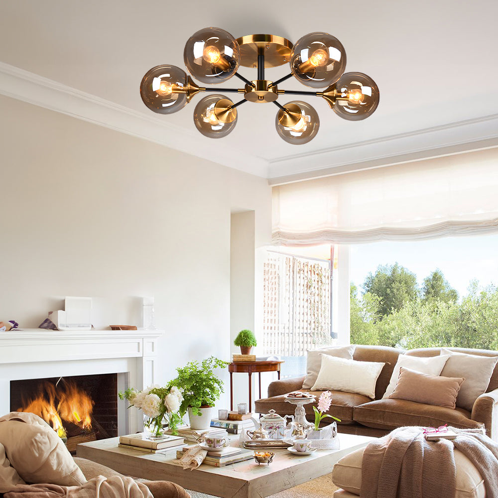 Modern Art Sputnik Ceiling Light