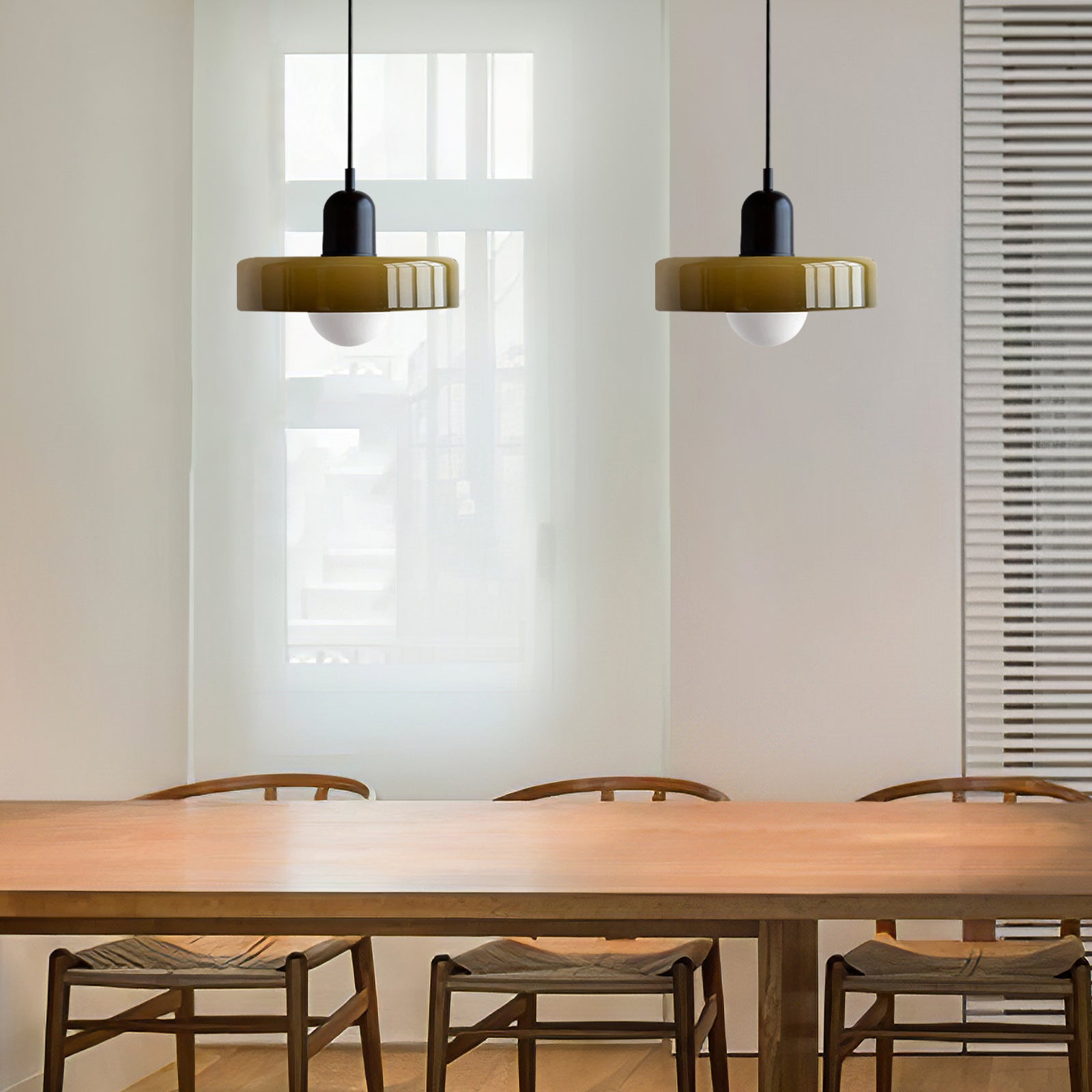 Modern Kitchen Glass Pendant Light
