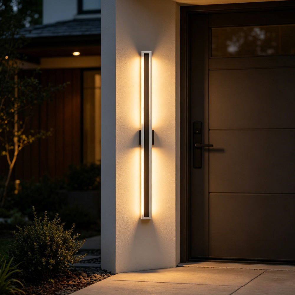 Modern Exterior IP65 Wall Light for Porch Patio Garage Door Yard