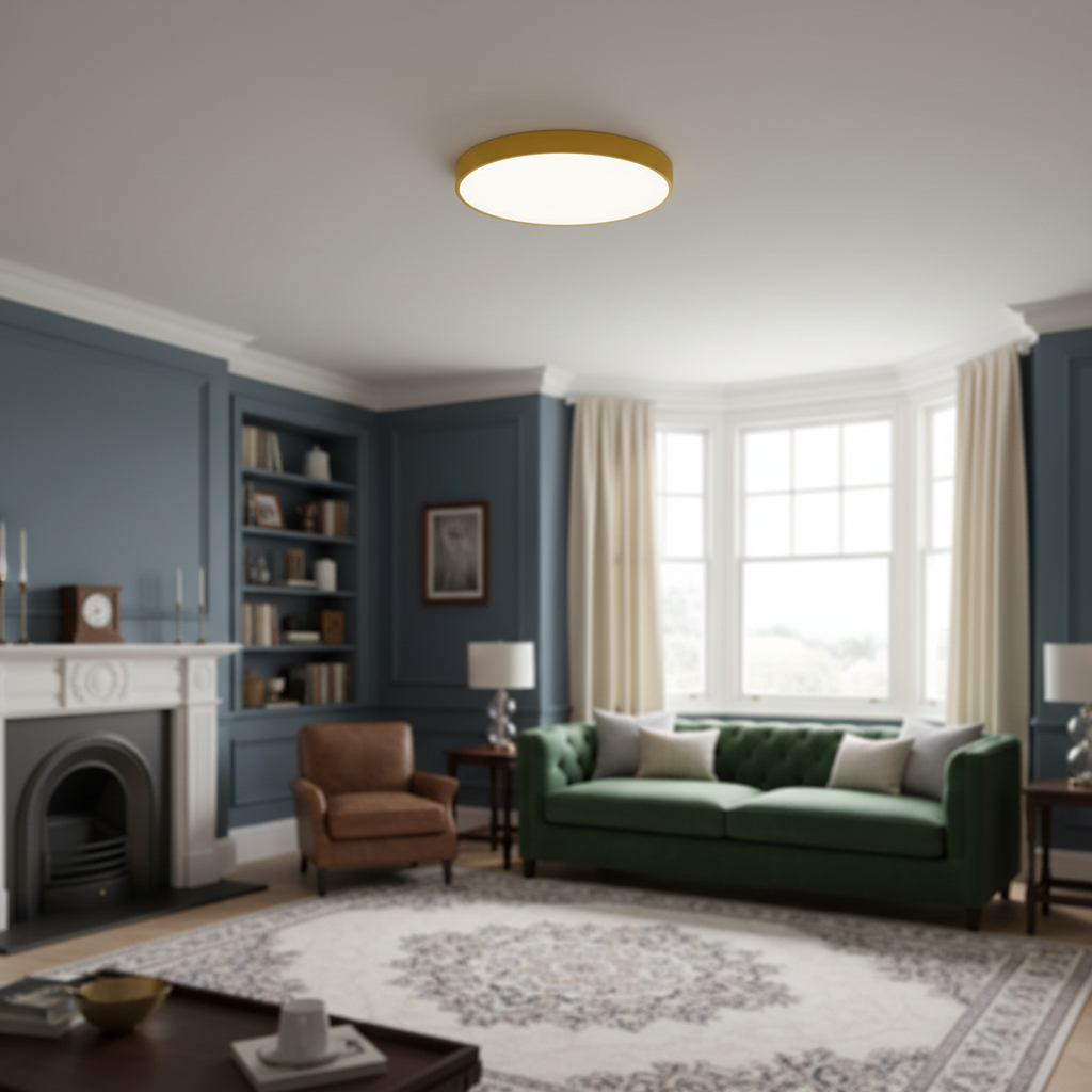 Energy Efficient LED Flush Ceiling Lights for Bedroom and Living Room