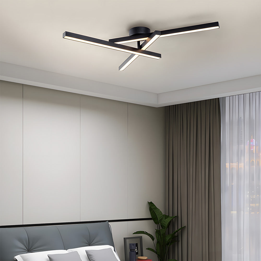 Modern Contemporary Abstract LED Ceiling Lights for Living Room Bedroom