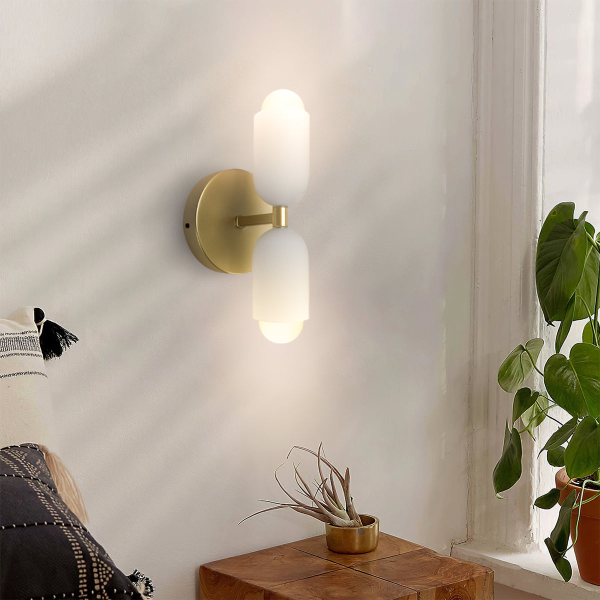 Modern Double Heads Wall Sconce