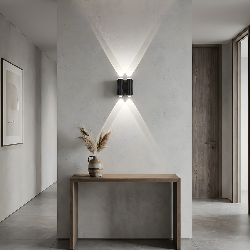 Modern LED Outdoor Wall Lights for Garden Entryway