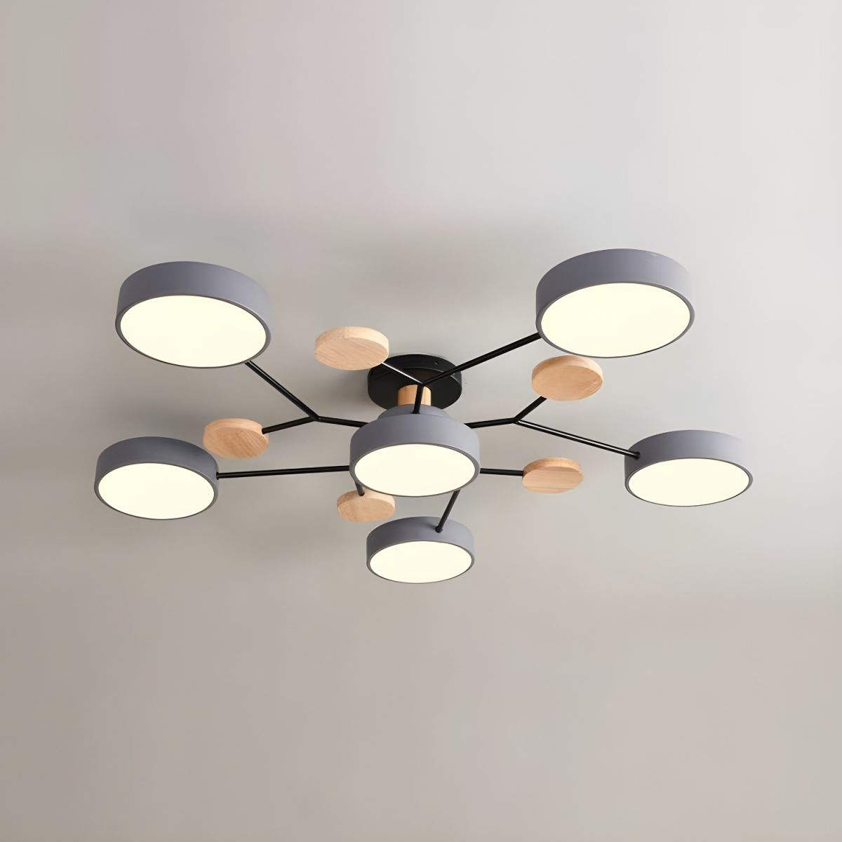 Modern Round Low Ceiling Light For Living Room
