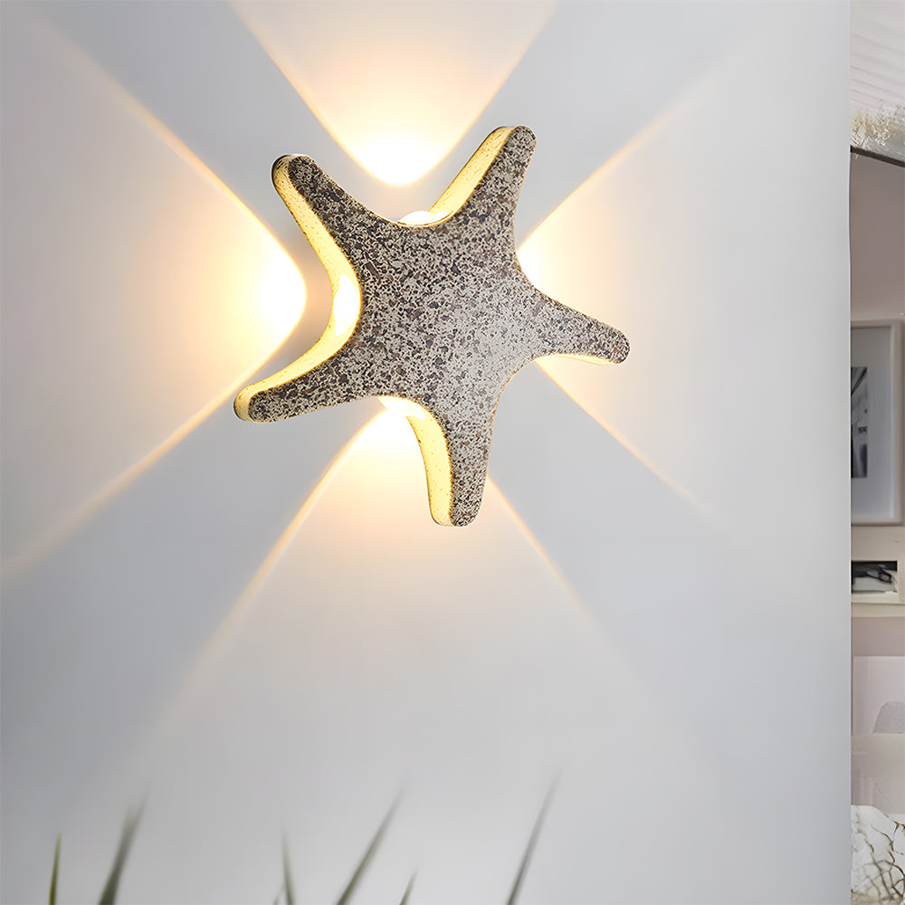 Creative Star Shape LED Outdoor Wall Light