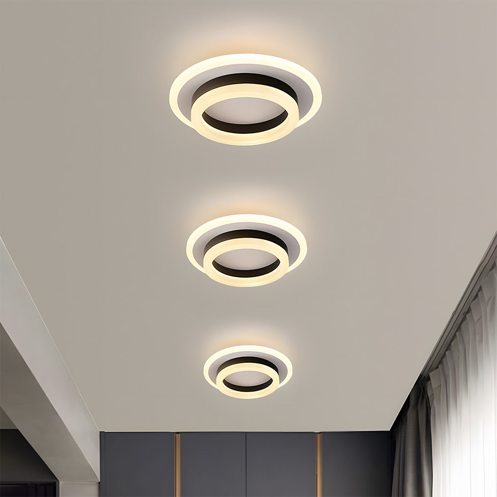 Mini Art Deco Hallway LED Ceiling Lamp