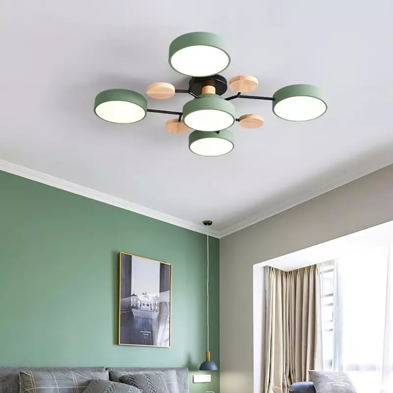 Modern Circular Living Room LED Ceiling Light