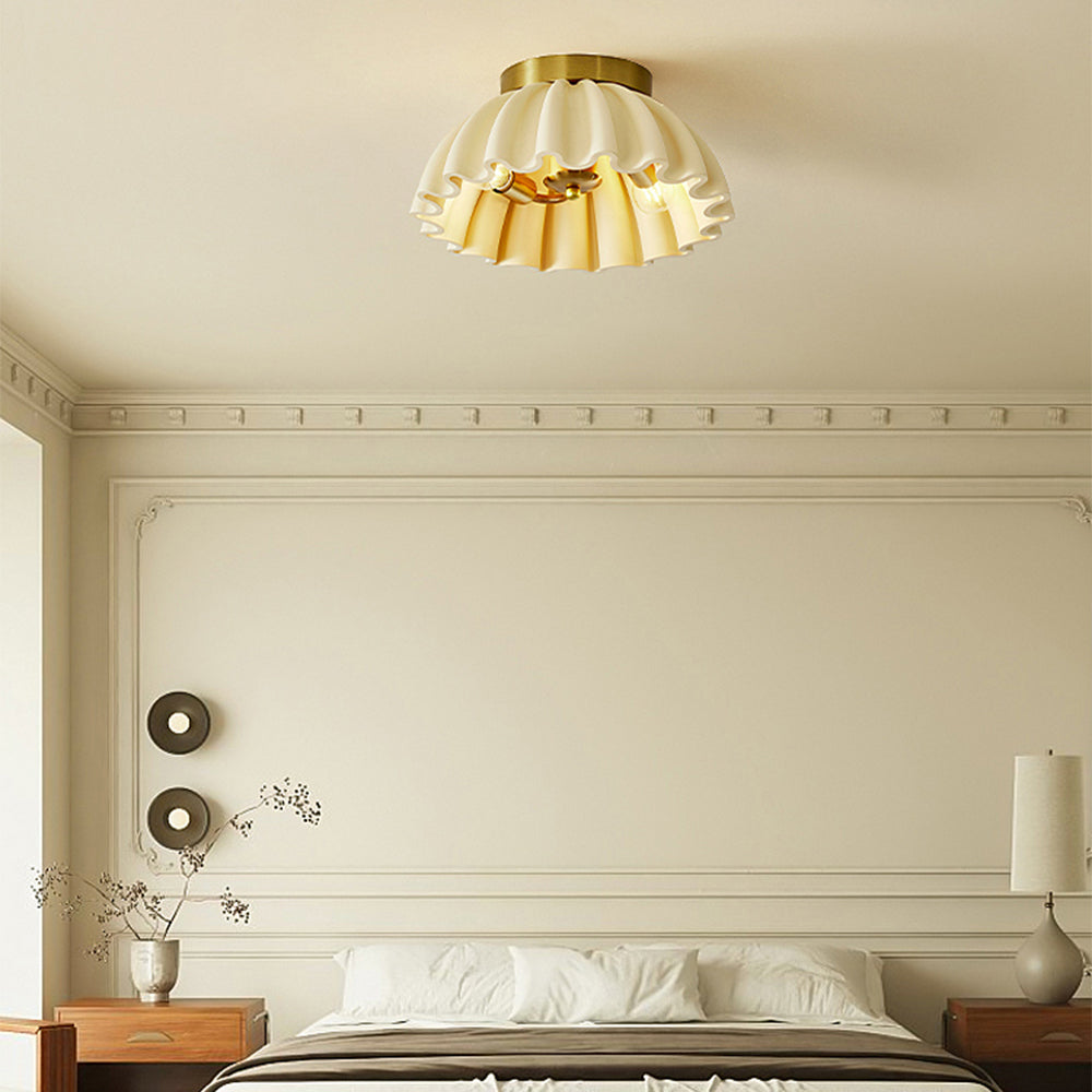 Nordic modern Resin Entrance Ceiling Light