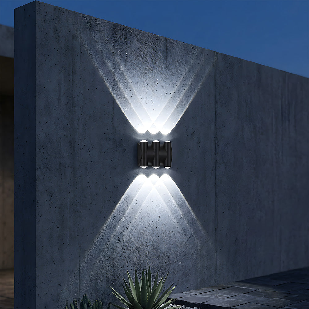 Modern LED Outdoor Wall Lights for Garden Entryway