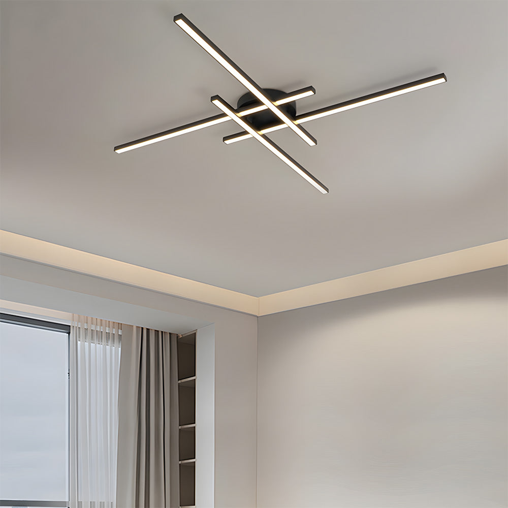 Modern Contemporary Abstract LED Ceiling Lights for Living Room Bedroom