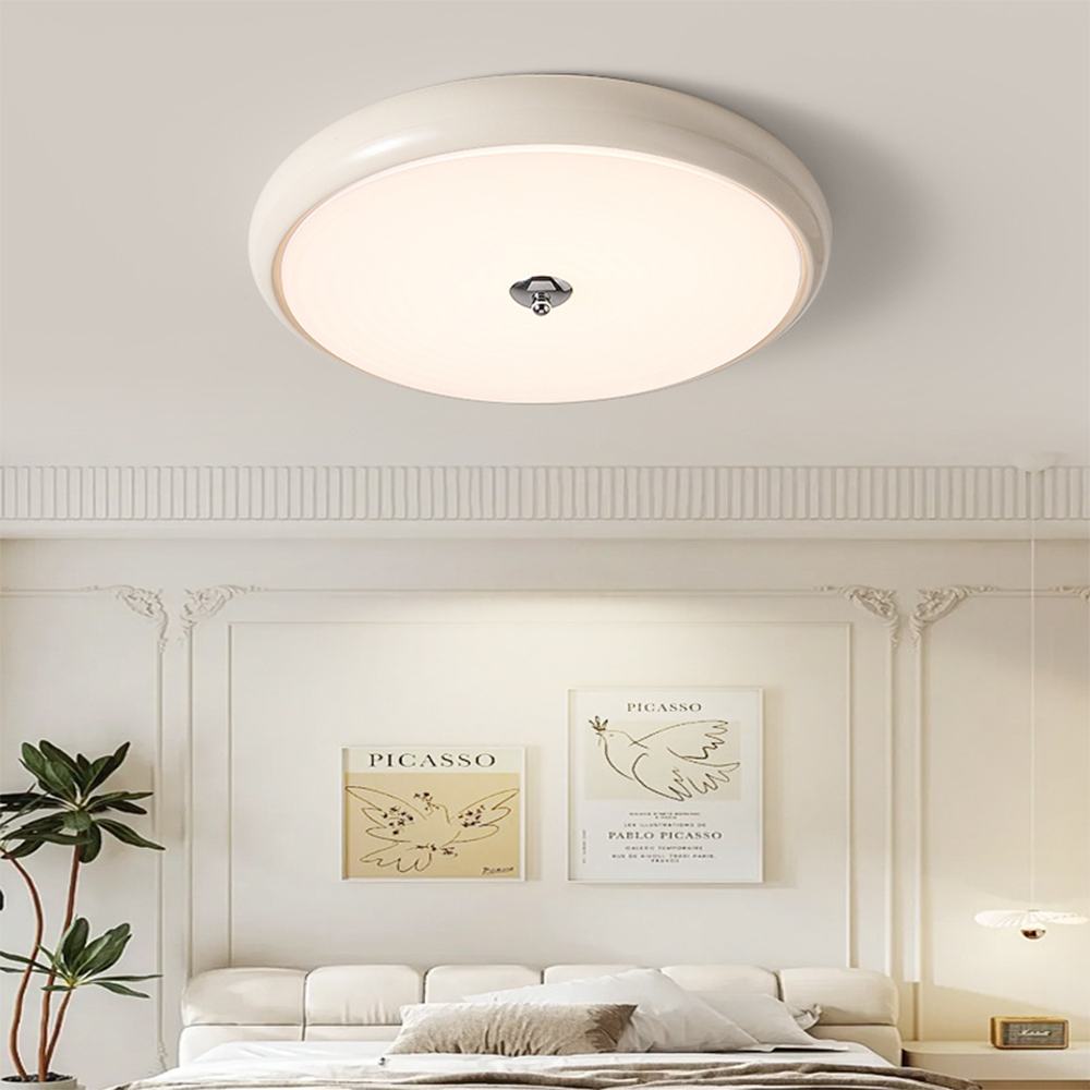 French Cream Bedroom LED Ceiling Lights