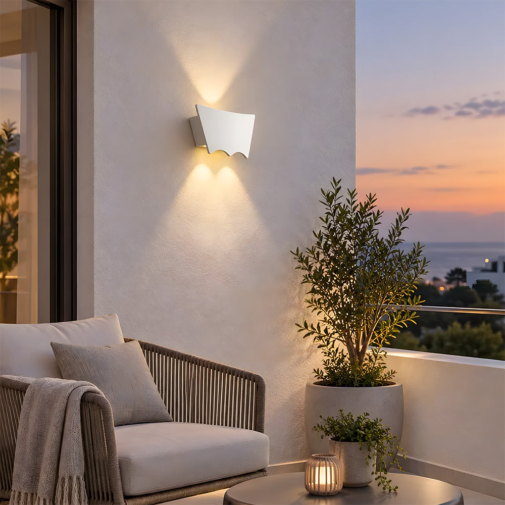 Modern Up and Down Wall Lights Outdoor for Garden and Porch