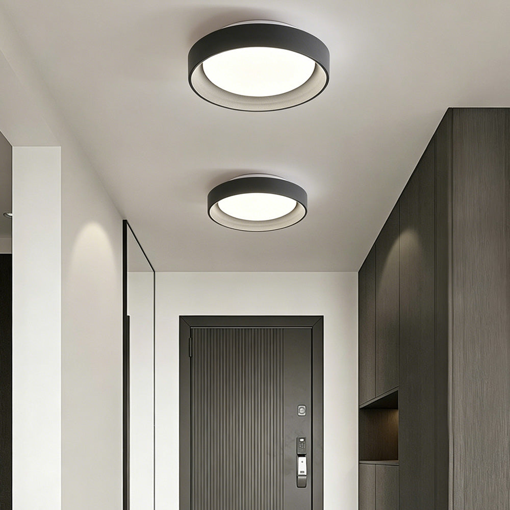 Modern Nordic Round Flush Ceiling Lights for Hallway