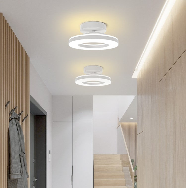 Contemporary Acrylic Round Hallway LED Ceiling Light