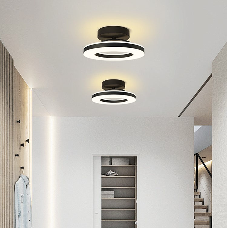 Contemporary Acrylic Round Hallway LED Ceiling Light