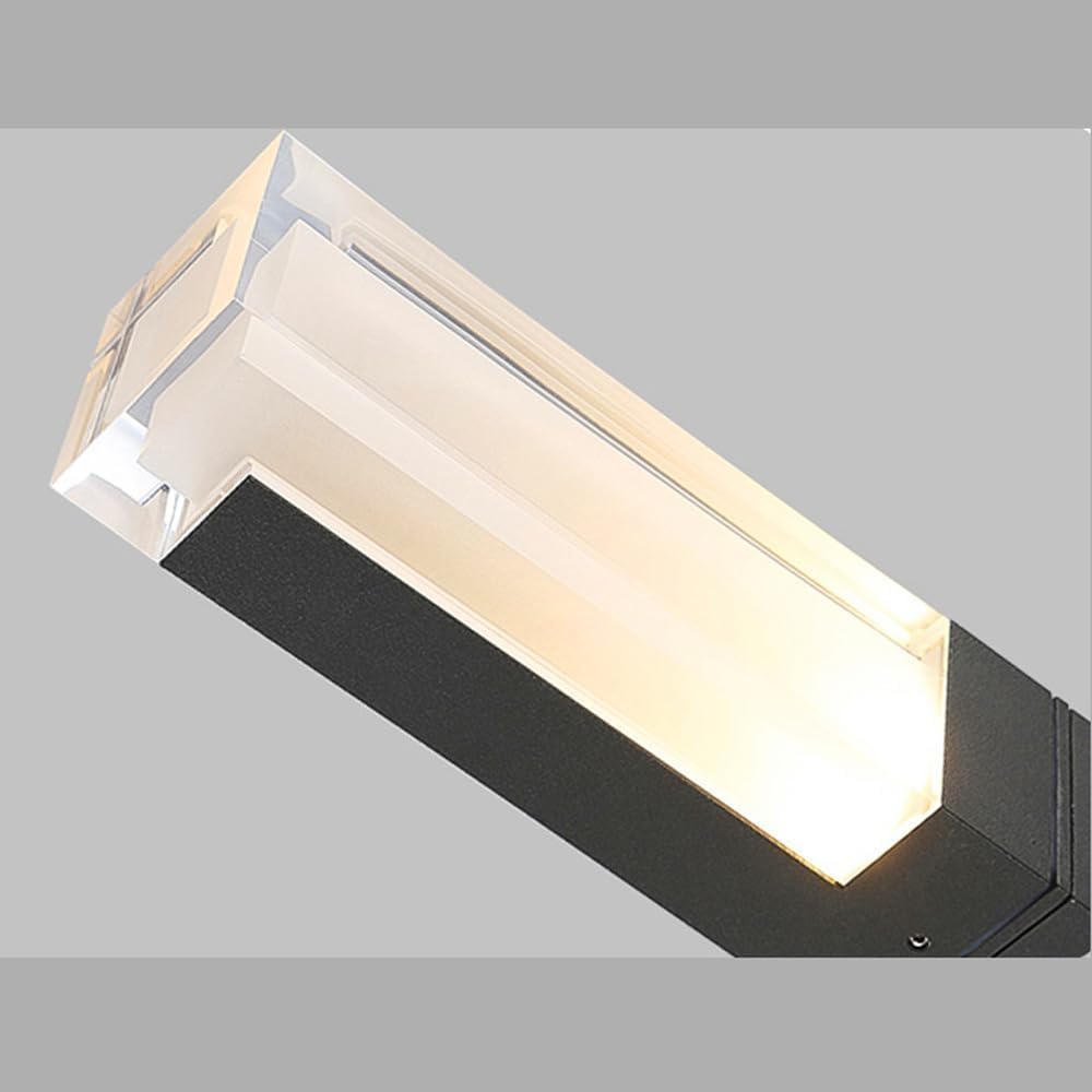 IP65 Contemporary Aluminum Black LED Outdoor Wall Lights