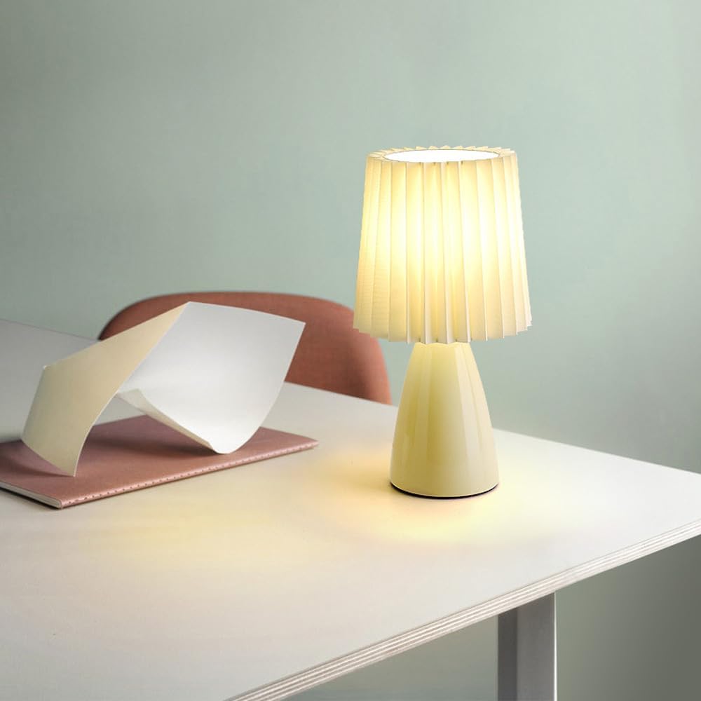 Modern Simple Fabric Create Mini Table Lamp