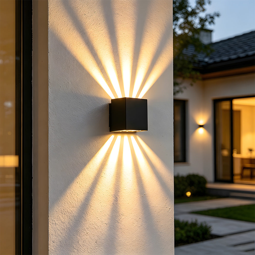 Outdoor IP65 Waterproof Up Down Wall Lights Wall Lamps