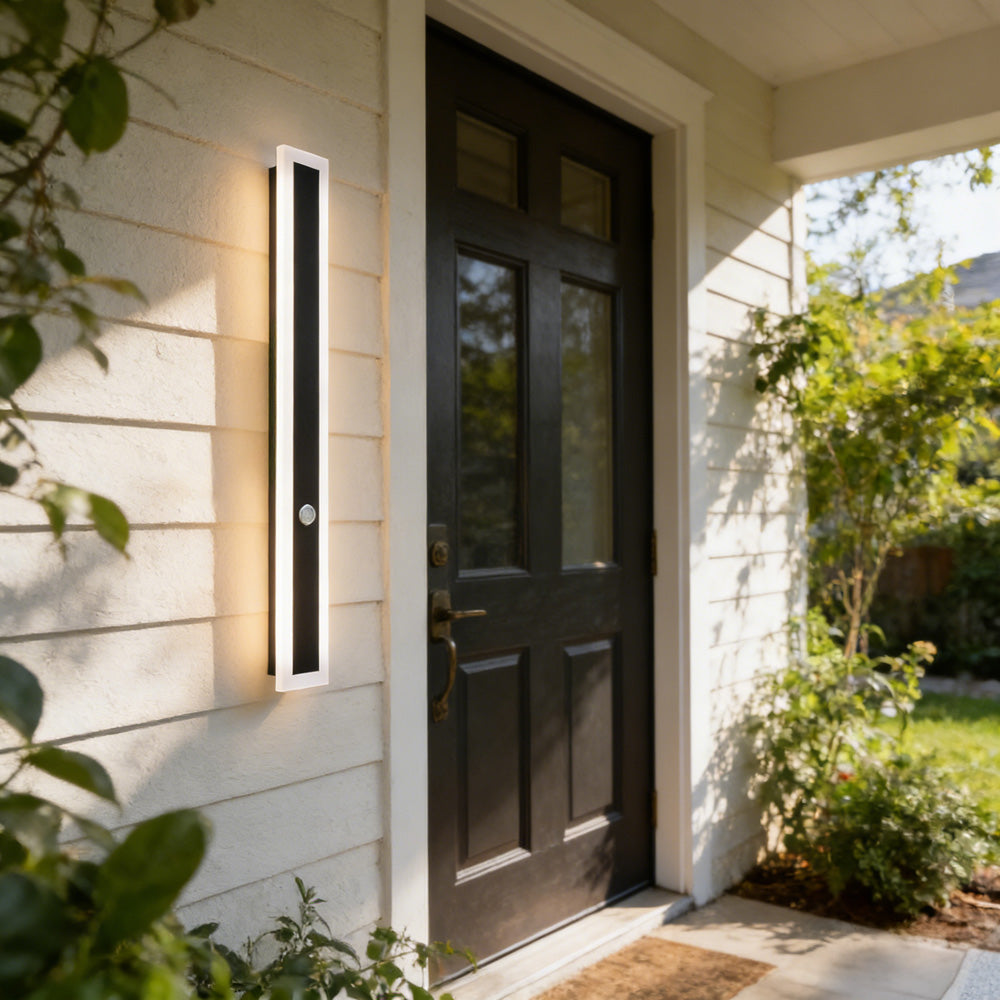Outdoor Sensor Wall Light, IP65 Garden Wall Lamp