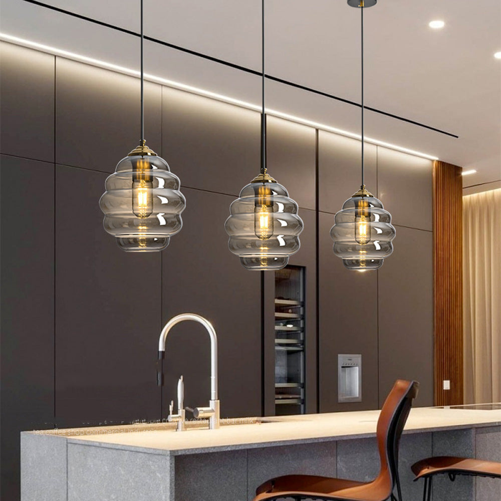 Modern Glass Kitchen Pendant Lighting