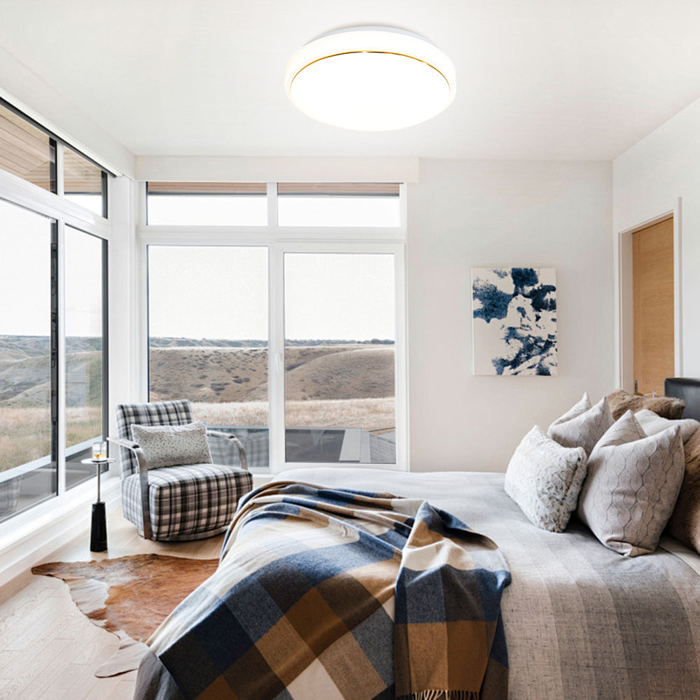 Sleek Round LED Ceiling Light for Modern Living Rooms