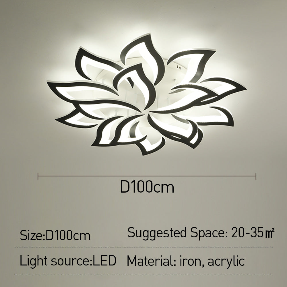 Art Deco LED Ceiling Light For Hallway
