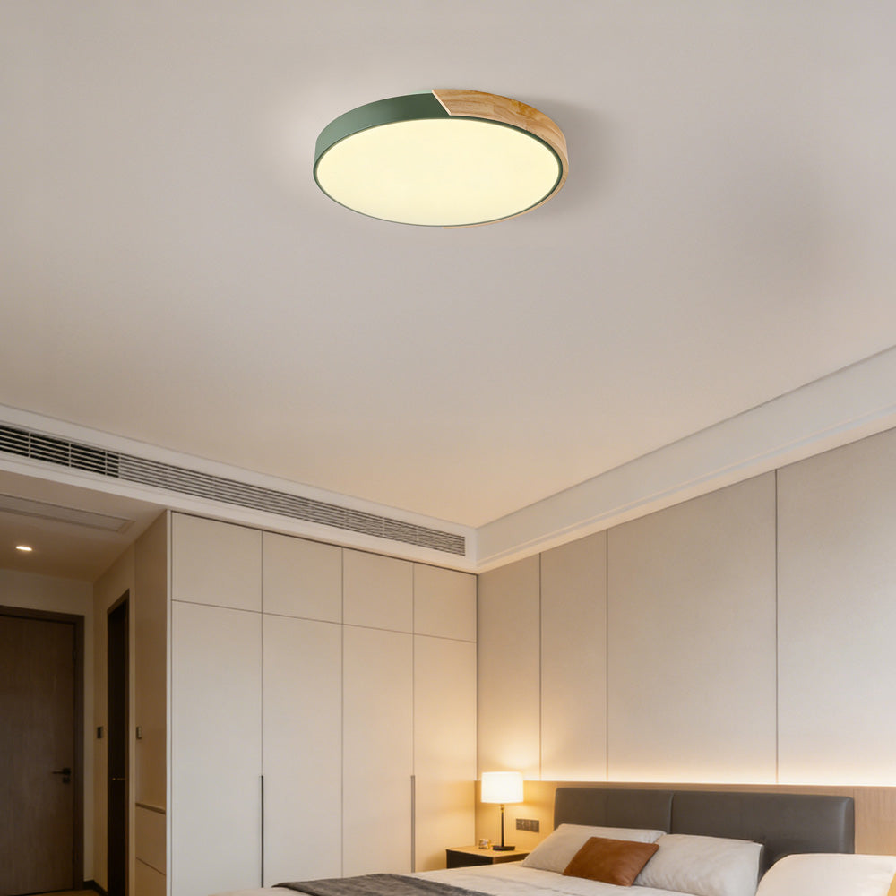 Colorful Simple LED Round Ceiling Lights