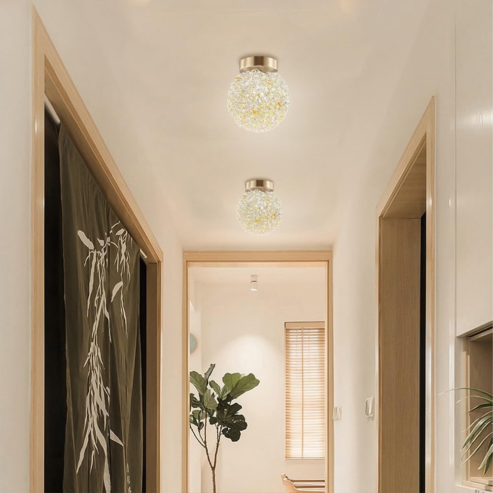 Modern Crystal Romantic Ceiling Lighting