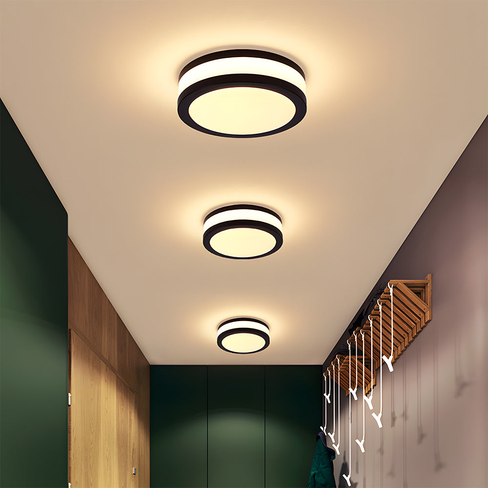 Modern flush ceiling light fixtures for living room