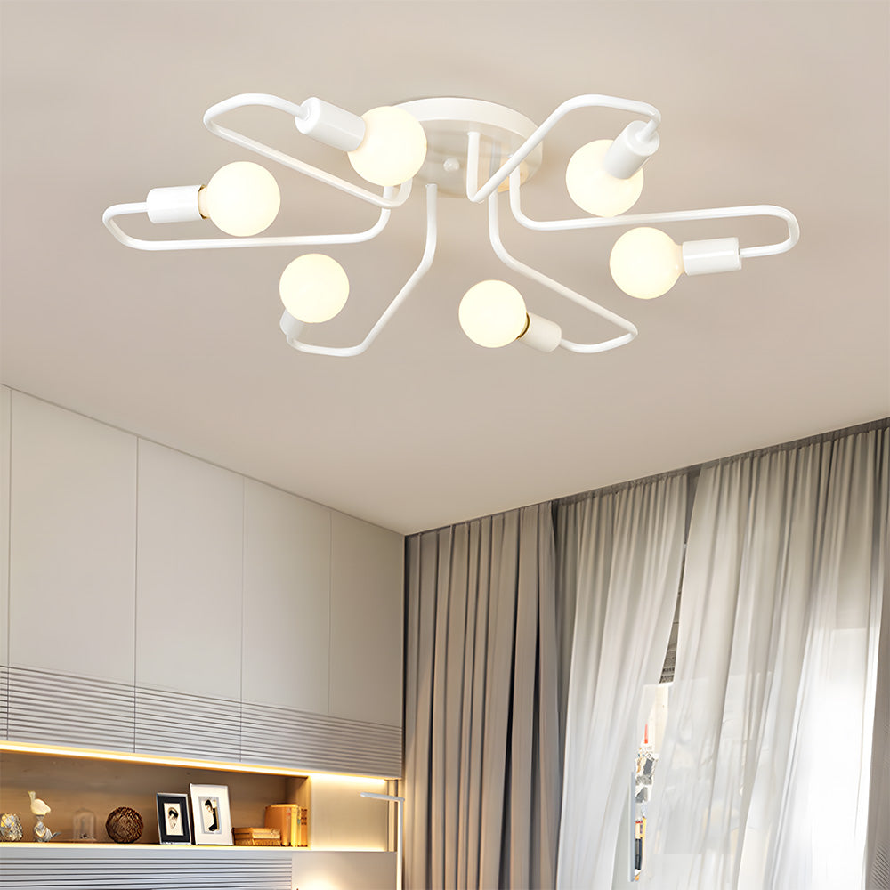 Modern Iron Bedroom Ceiling Light