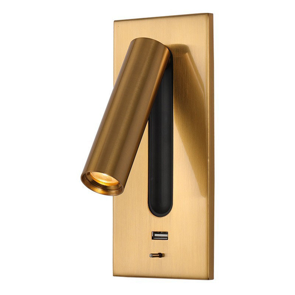 Simple USB Rechargeable Reading Wall Lamp