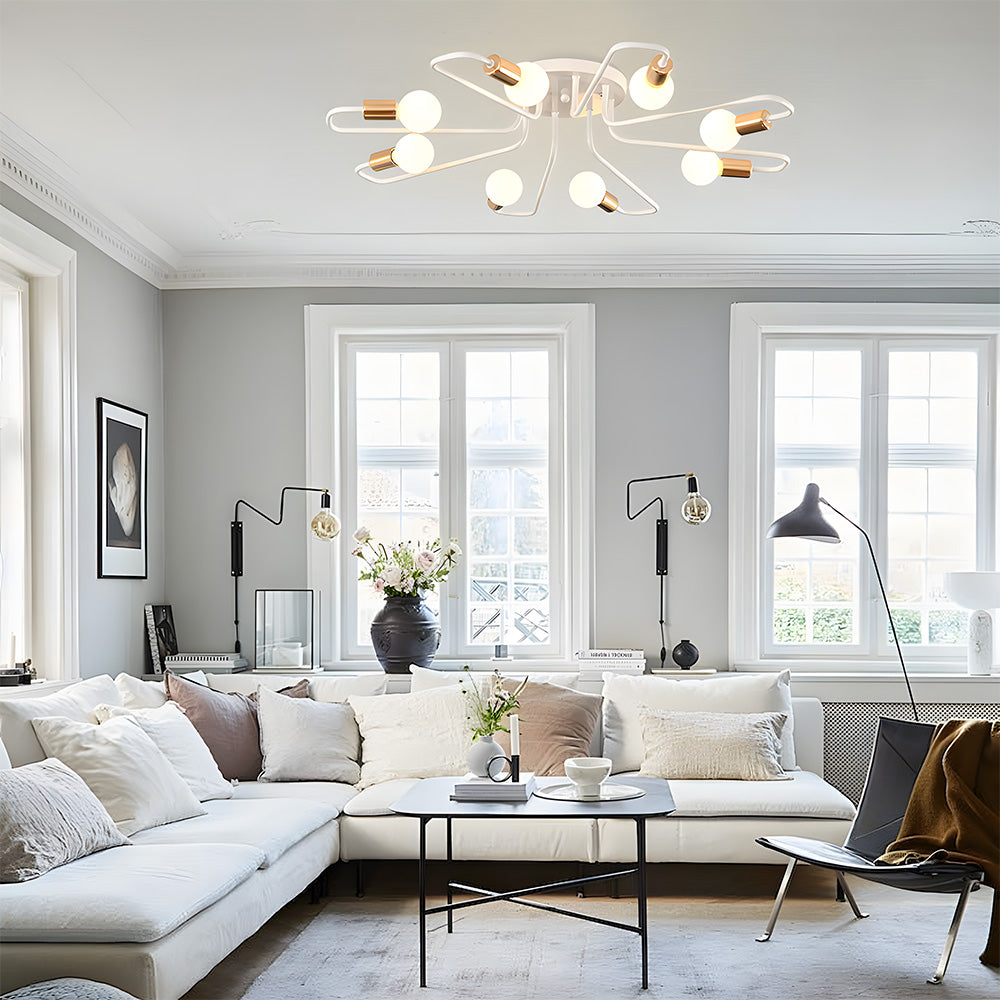 Modern Iron Bedroom Ceiling Light
