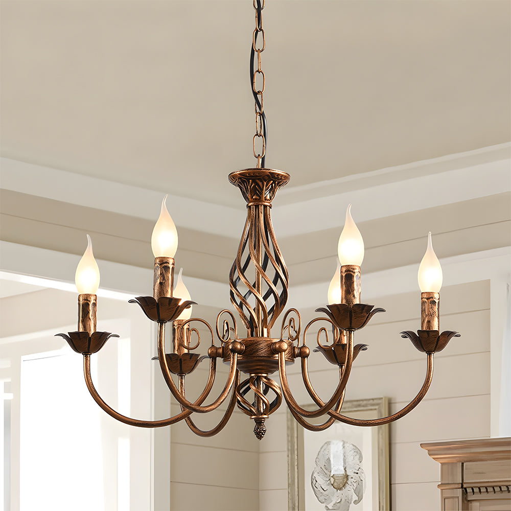 Vintage Bronze Dining Room Pendant Lights