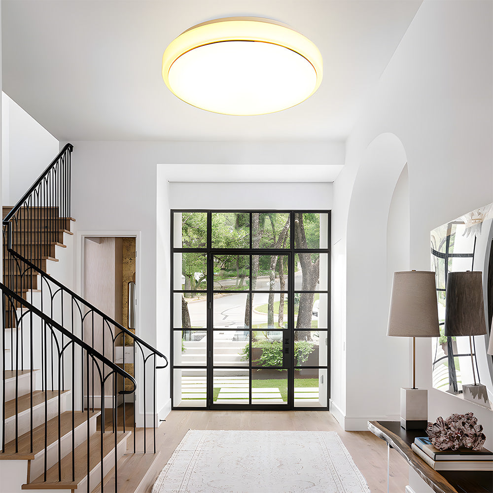 Sleek Round LED Ceiling Light for Modern Living Rooms