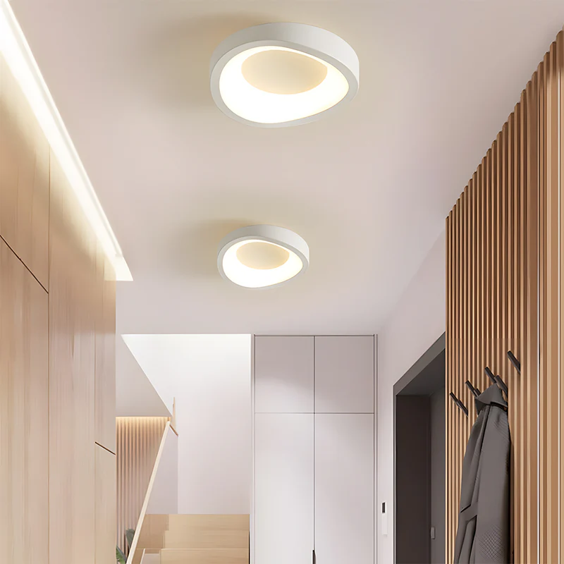 Modern hallway ceiling lights for low ceilings