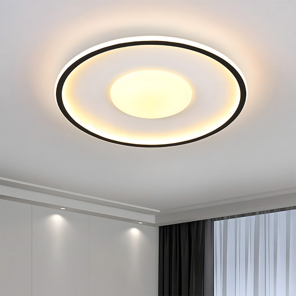Compact Acrylic LED Flush Mount Ceiling Lights for Bedroom