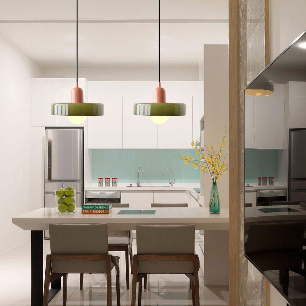 Modern Kitchen Glass Pendant Light